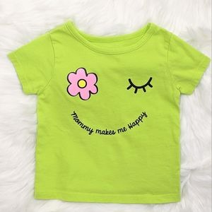 Green T-Shirt with Smile